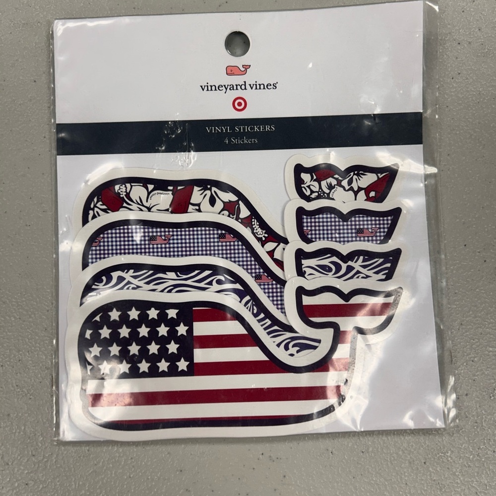Vineyard Vines Whale Stickers